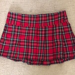 Plaid skirt